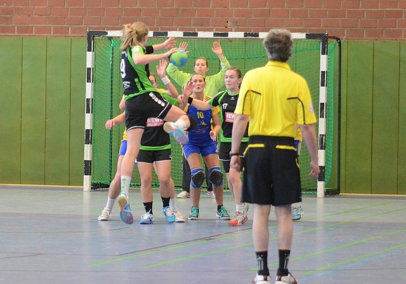 1. Damen vs. HSG Thomasberg/Siebengebirge vom 02.02.2014